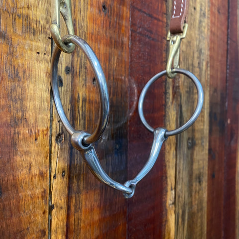 O-Ring Curved Snaffle Bit