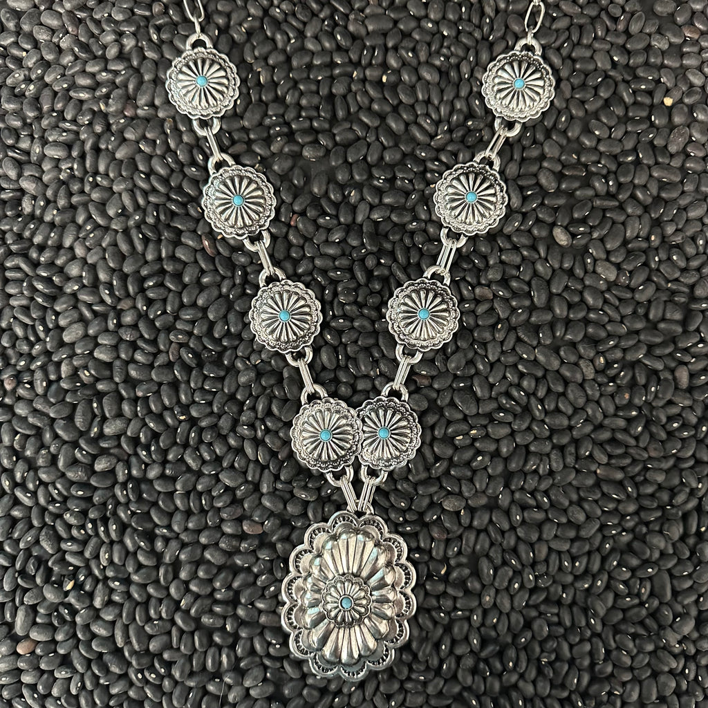 Statement Concho Necklace