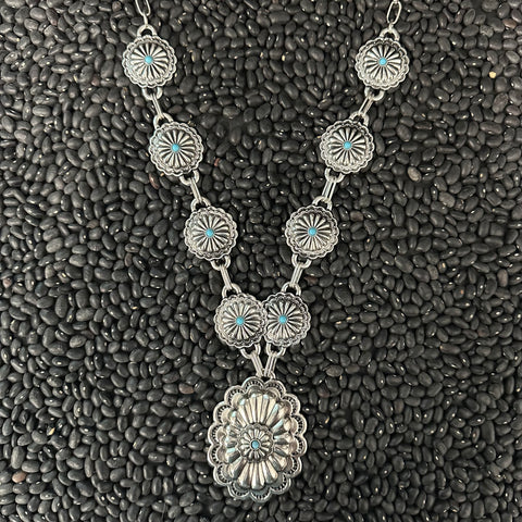 Statement Concho Necklace