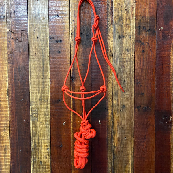 Full Cowboy Knot Halter with Re-moveable Lead