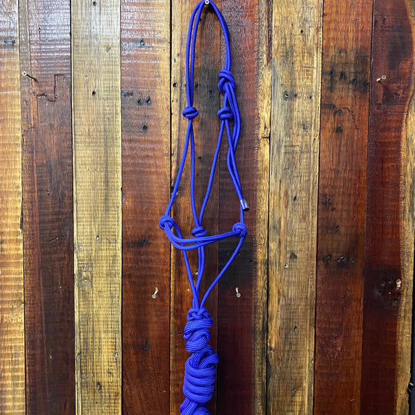 Full Cowboy Knot Halter with Re-moveable Lead