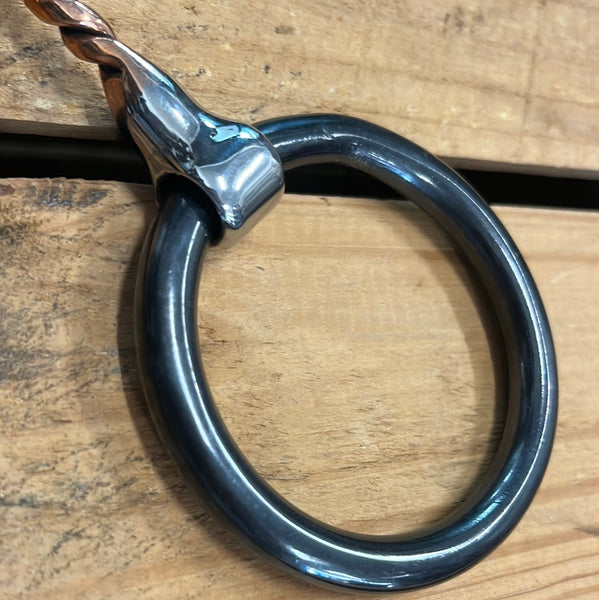 Weighted Loose Ring Copper Wire Mouth Bit