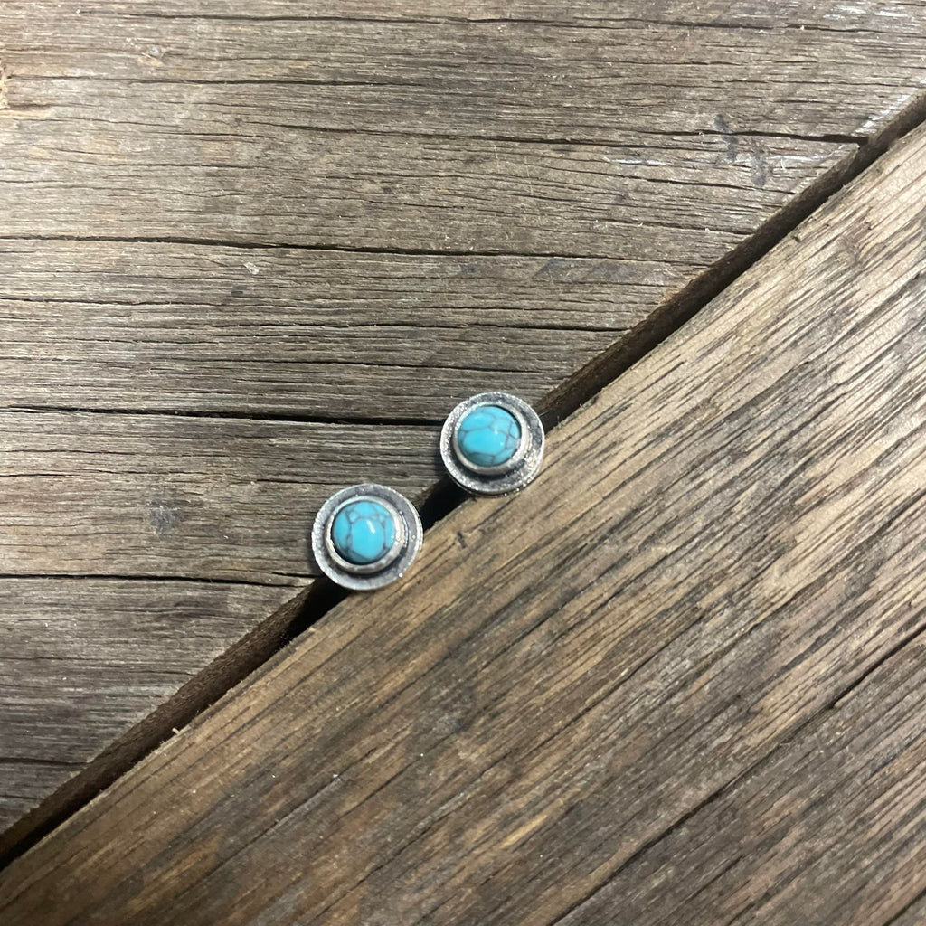 Amarillo Turquoise Studs