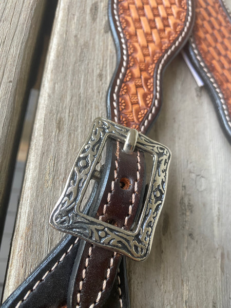 Ezy Ride Spur Strap with Basket Stamping