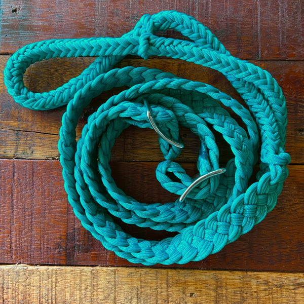 8FT Braided Barrel Reins