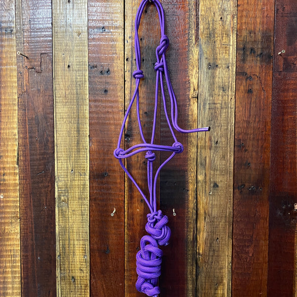 Full Cowboy Knot Halter with Re-moveable Lead