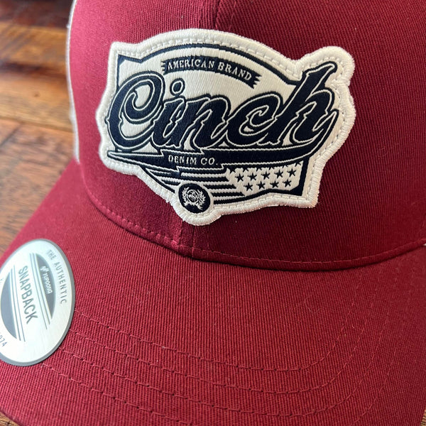 Cinch Jeans Brand Trucker (Red)