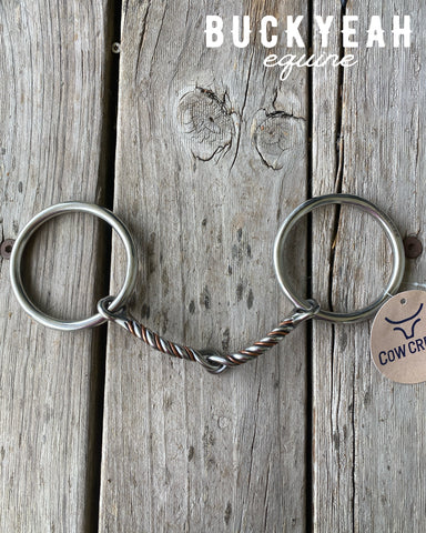 Cowcreek O Ring Bit (Twisted with Copper Twisted Inlay)