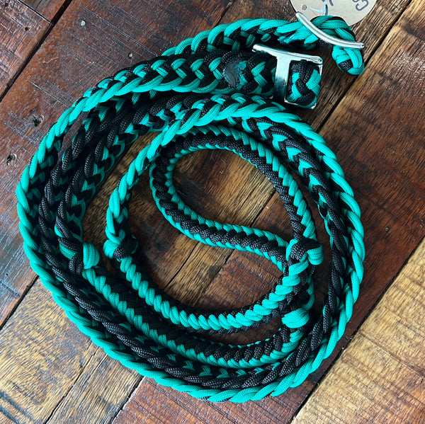 8FT Braided Barrel Reins