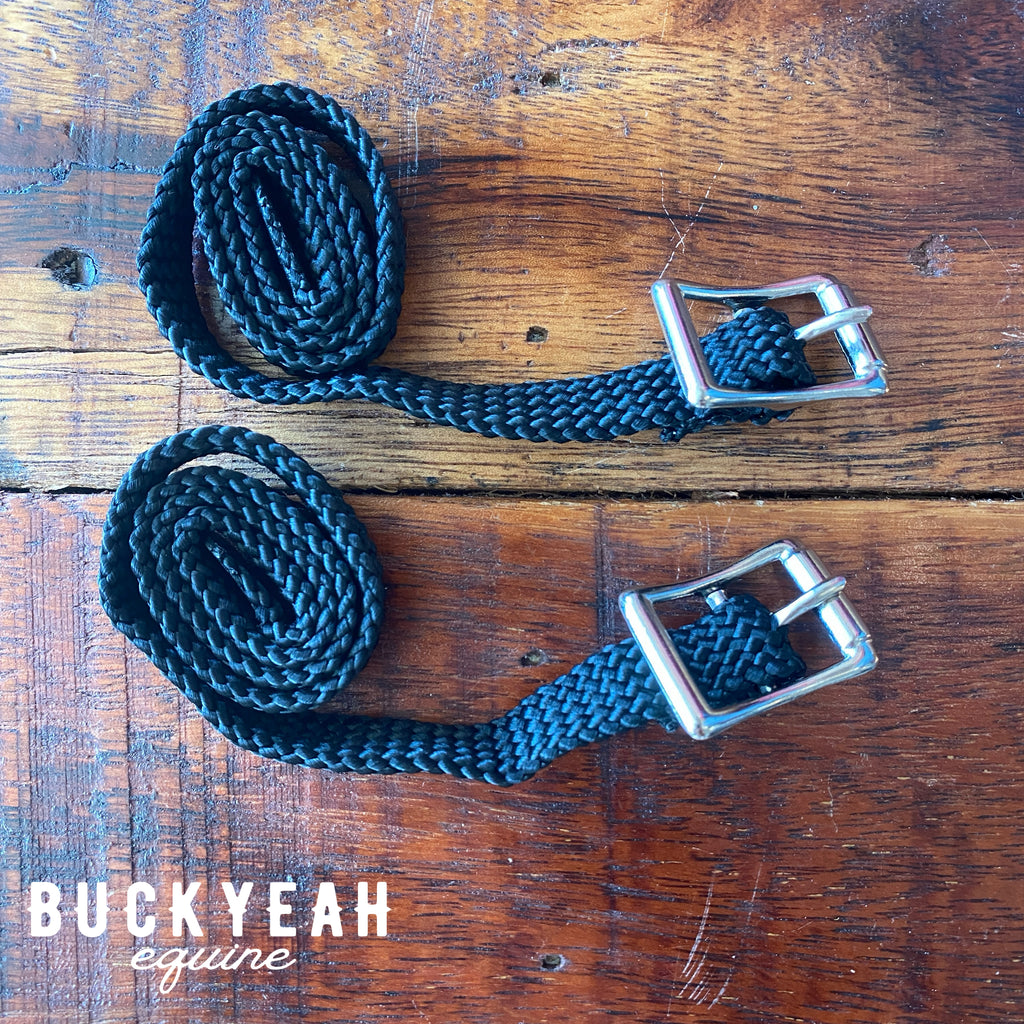 Braided Webbing Spur Straps