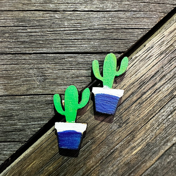 Timber Pot Plant Studs