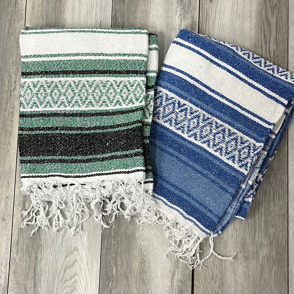 Mexican Style Sarape Blankets