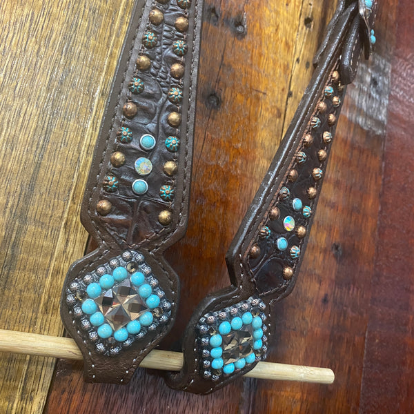 Gator Print Inlay One Ear Tack Set