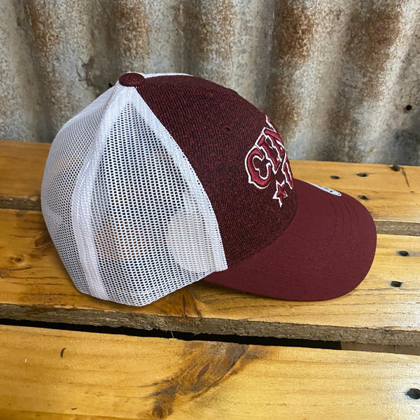 Boys Cinch Cap - Maroon