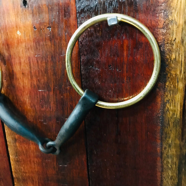 Gold Loose Ring Sweet Iron Snaffle