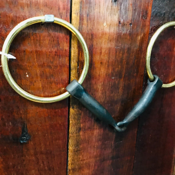 Gold Loose Ring Sweet Iron Snaffle