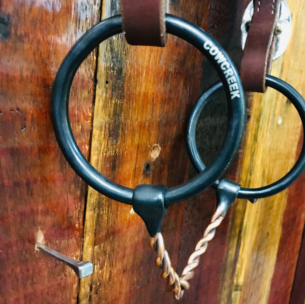 CowCreek O RIng Bit (Weighted Curved Twisted Copper Wire)