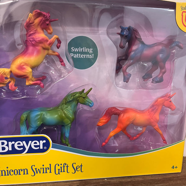 Breyer Stablemates Swirl 4 Piece Gift Set