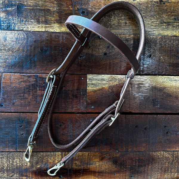 Leather Bridle with Quick Change