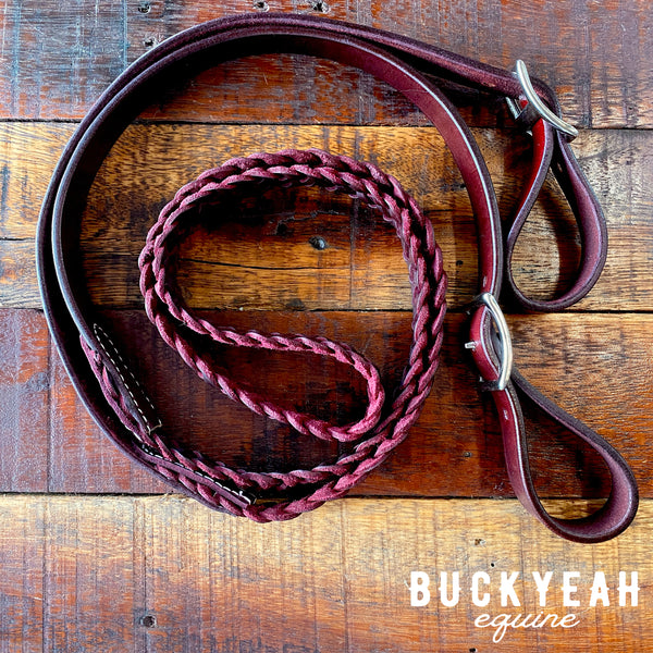 8 ft Argentina Cow Leather Reins