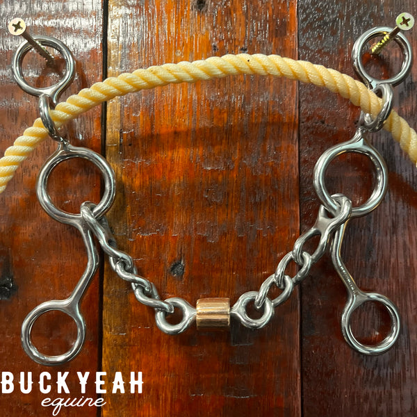 Cowcreek JR Cowhorse Combination Bit (Chain with Roller)