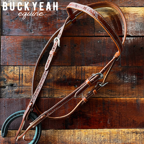 Bridle with Barbed Wire Tooling Design