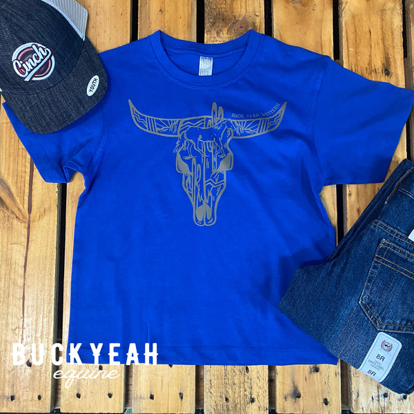 Youth Desert Dream Tee - Royal Blue