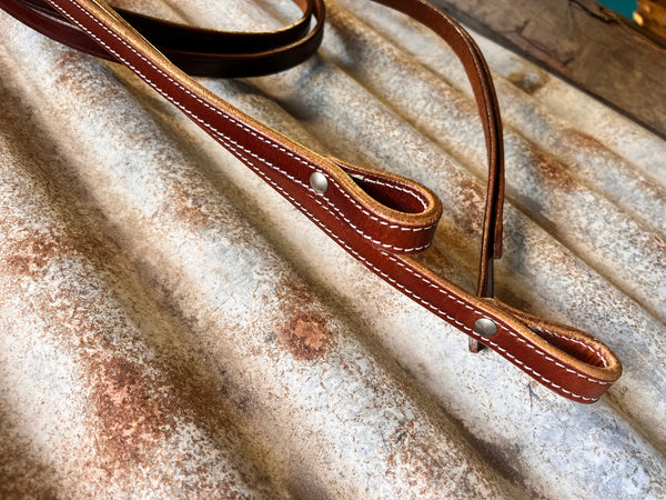 7ft Leather Split Reins