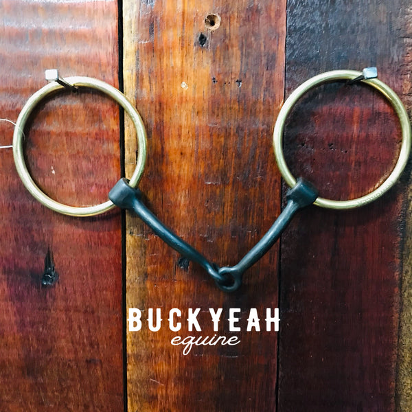 Gold Loose Ring Sweet Iron Snaffle