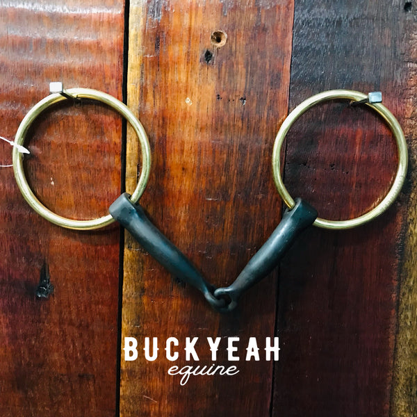 Gold Loose Ring Sweet Iron Snaffle