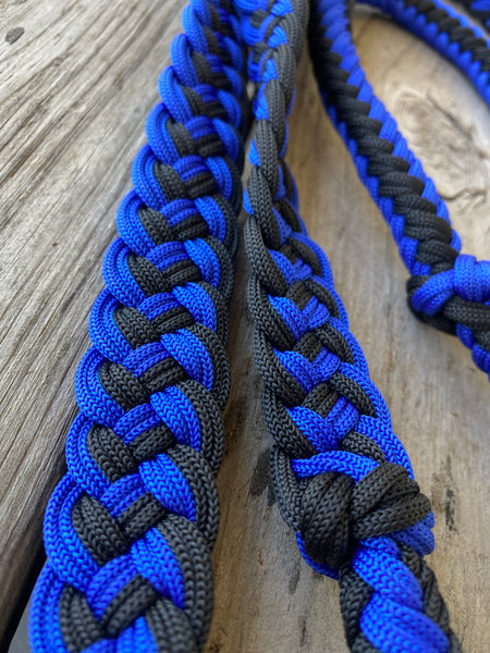 8FT Braided Barrel Reins