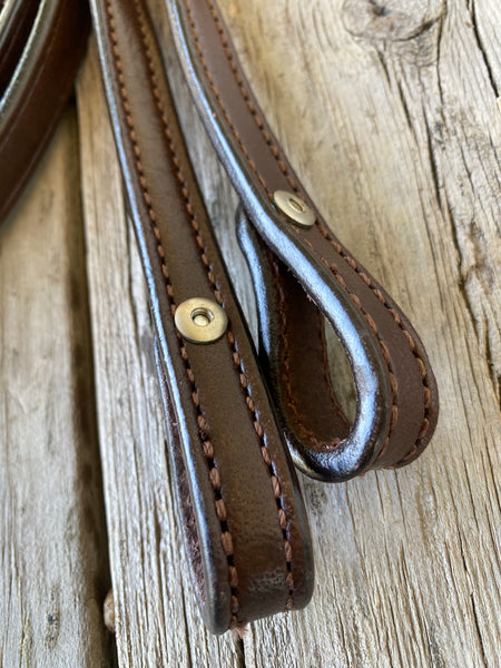 7.5ft Leather Split Reins