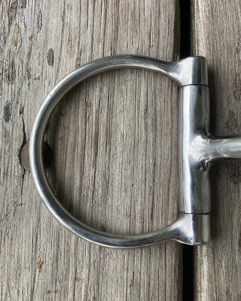 Western D-Ring bit with Comfort Mouth & Copper Roller Center