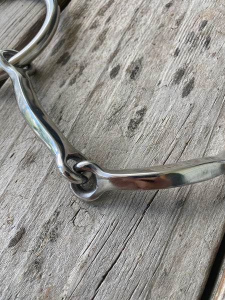 Cowcreek O Ring Snaffle Bit (Curved Square)