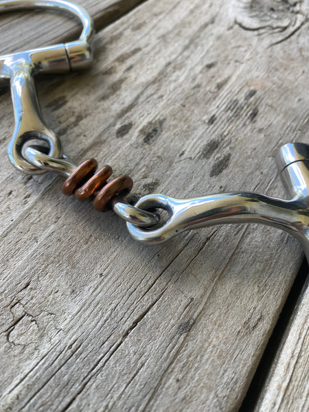 CowCreek D Ring(Curved 3 piece with Copper Rings)