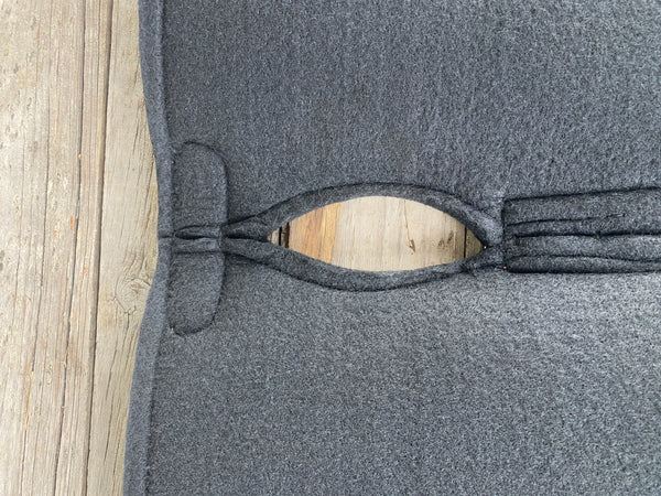Contoured Felt Pad with Basket Weave