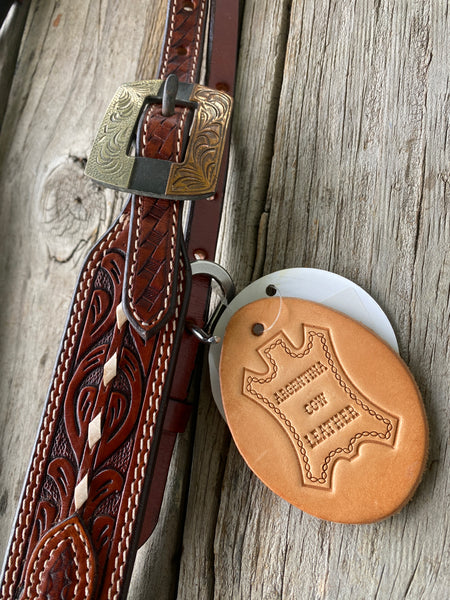 Saddle Stitch Browband Headstall