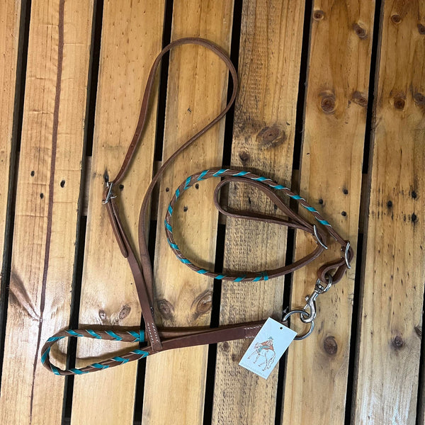 Argentina Leather Braided Nose Tie Down