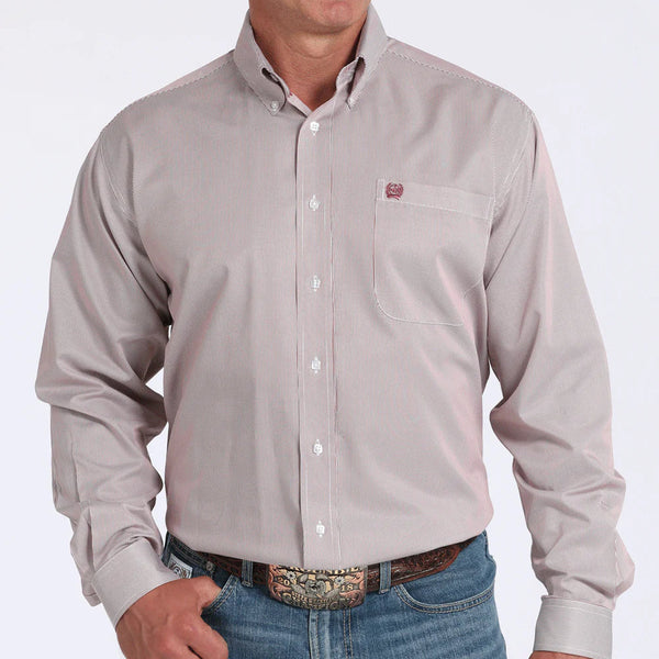 Cinch Mens Classic Fit Arena Shirt -Tencel blended-PNK