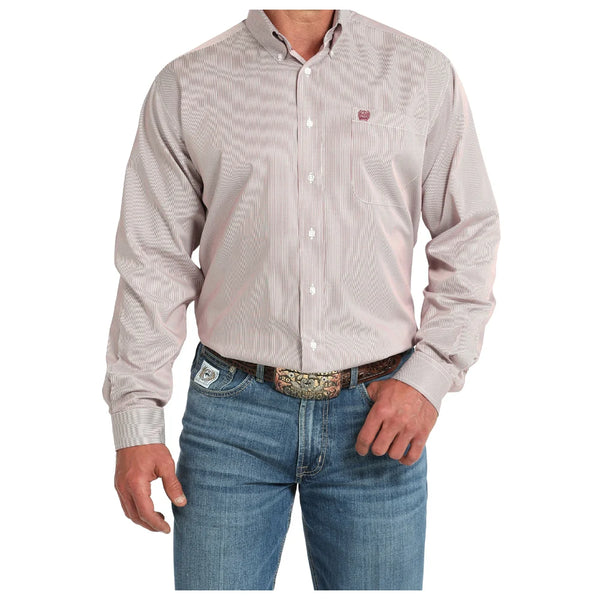 Cinch Mens Classic Fit Arena Shirt -Tencel blended-PNK