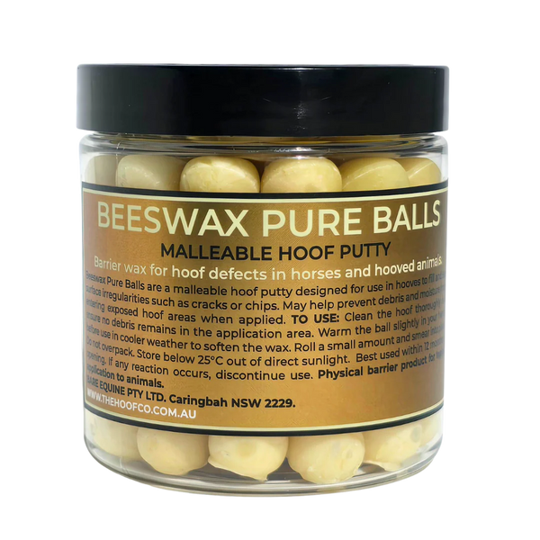 The Hoof Co. Beeswax Pure Balls® Hoof Barrier Wax