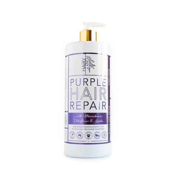 Hair Pony Horse Purple Hair Repair Treatment