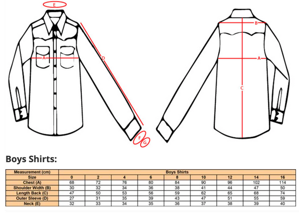 Denman Pony Club - Youth Work Shirt