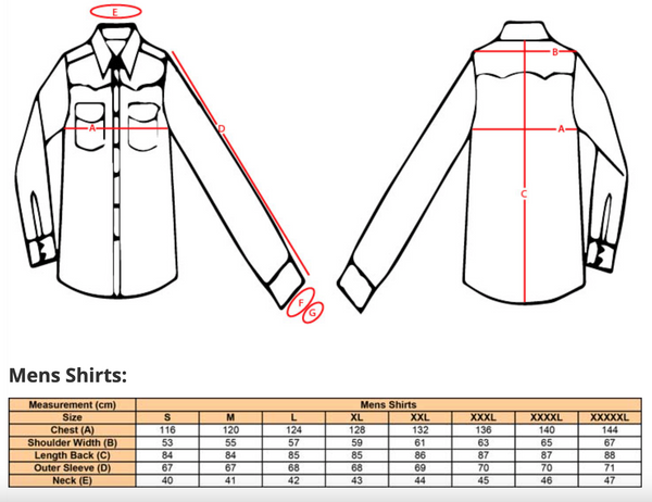 Denman Pony Club - Mens Work Shirt