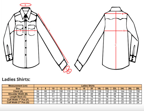 Denman Pony Club - Ladies Work Shirt