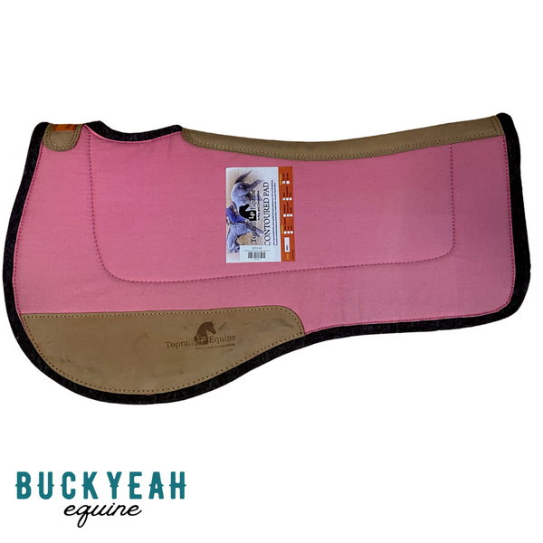 TOPRAIL EQUINE Contoured Saddle Pad (Multiple Colours)