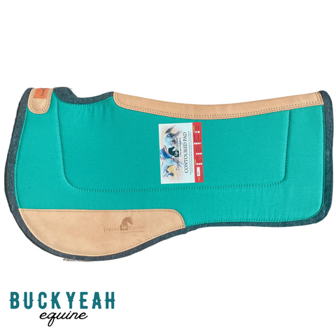 TOPRAIL EQUINE Contoured Saddle Pad (Multiple Colours)