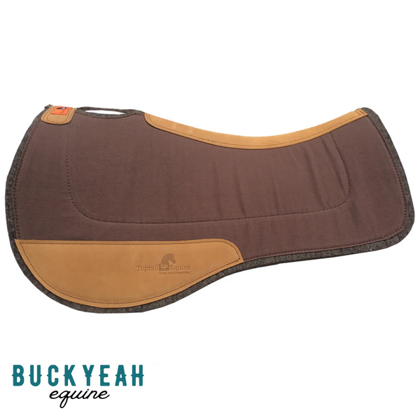 TOPRAIL EQUINE Contoured Saddle Pad (Multiple Colours)