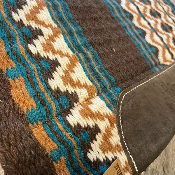 Klassy Cowgirl Turquoise & Brown Aztec Pad