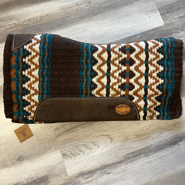 Klassy Cowgirl Turquoise & Brown Aztec Pad